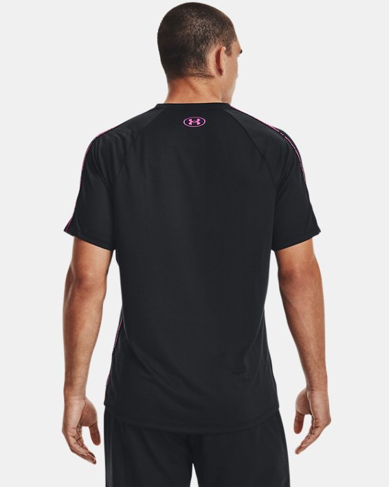 男士UA Tech™短袖T恤, Black, pdpMainDesktop image number 1
